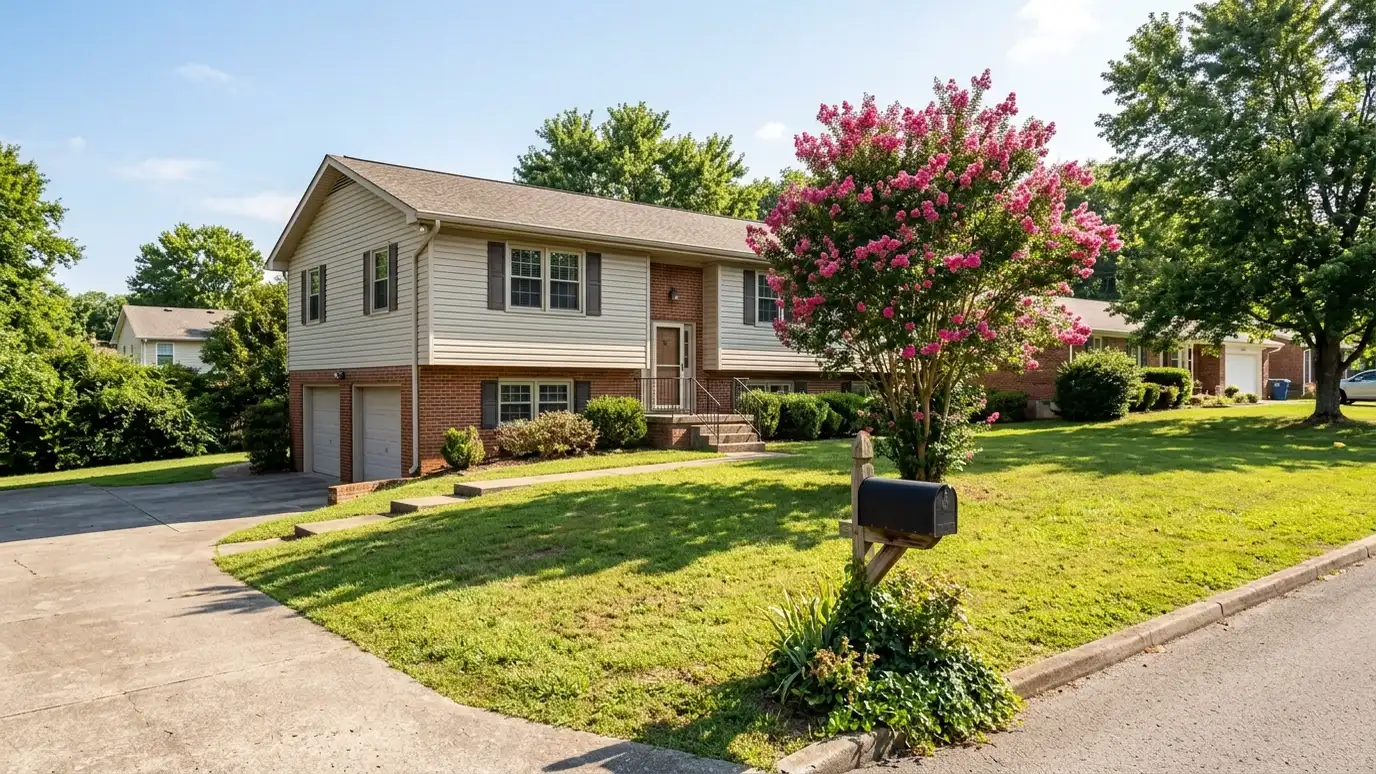 A green lawn at a Goodlettsville, Tennessee home