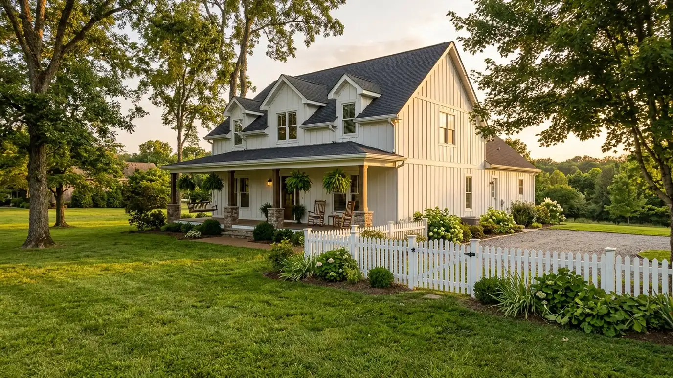 A green lawn at a Nolensville, Tennessee home