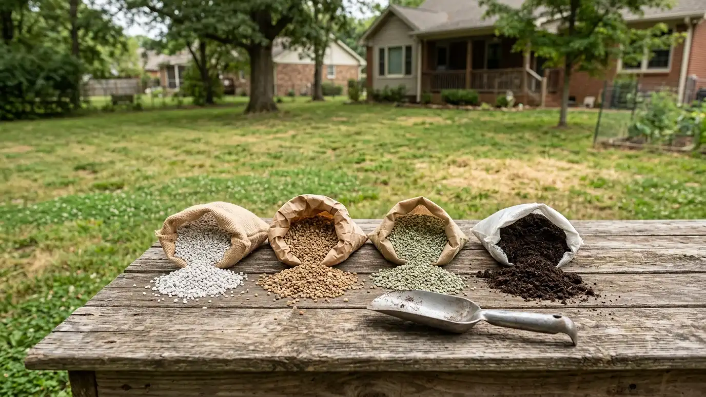 Fertilizer Types Compared | Music City Lawn Service Fertilizer Types Compared in Nashville and Middle Tennessee