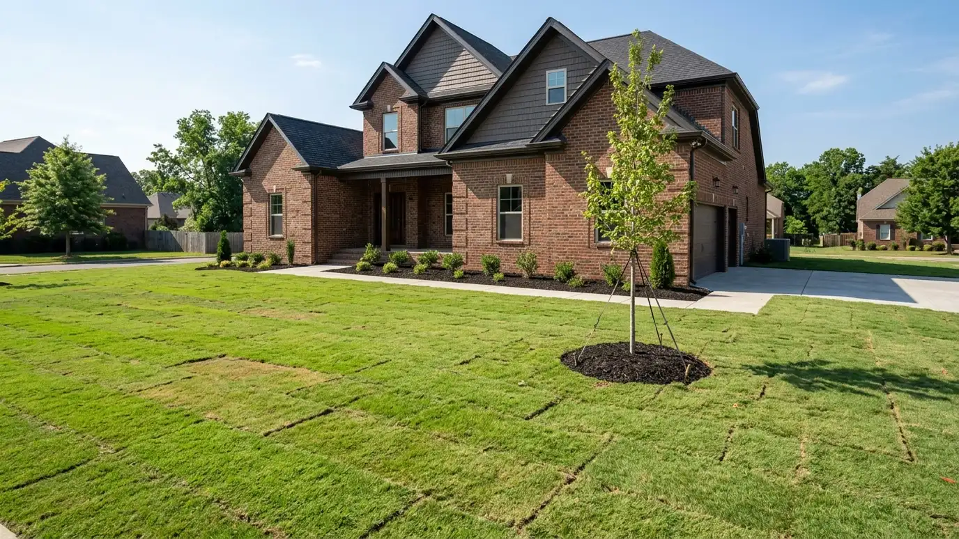 New Construction Lawns explained for Nashville and Middle Tennessee