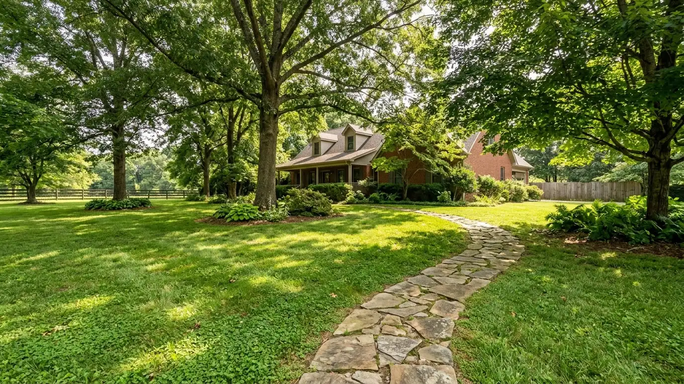 Shade-Tolerant Lawns explained for Nashville and Middle Tennessee