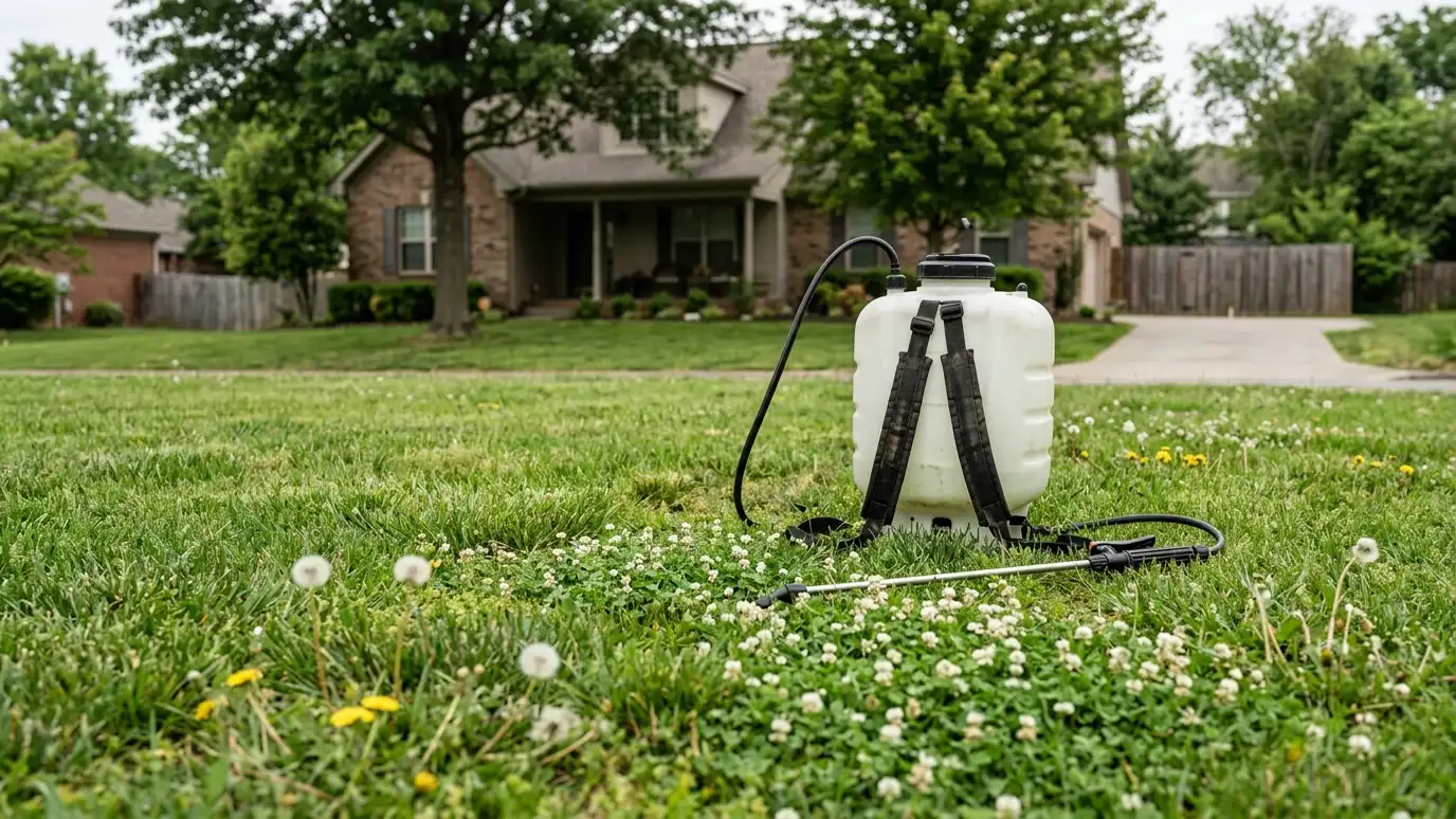 Broadleaf Weed Control | Music City Lawn Service Broadleaf Weed Control in Nashville and Middle Tennessee