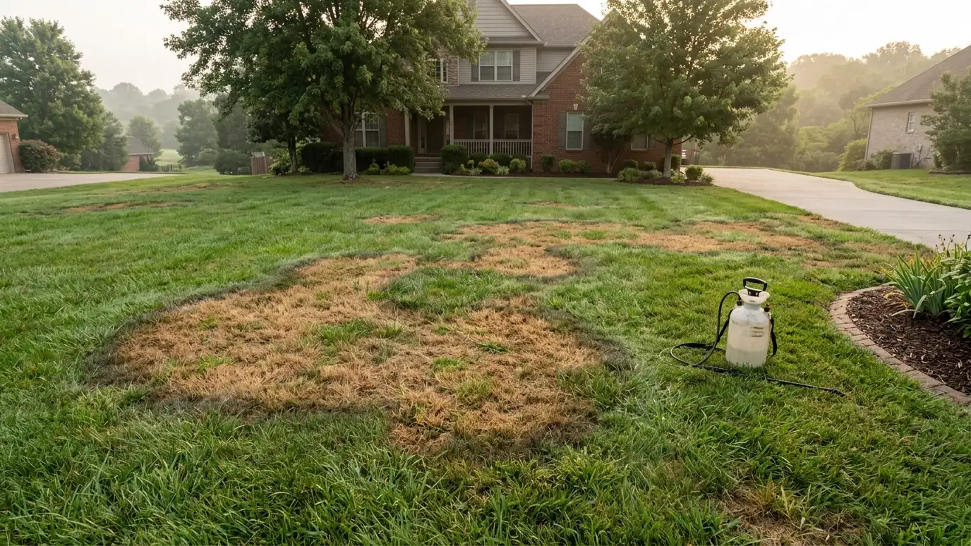 Brown Patch Treatment in Nashville and Middle Tennessee