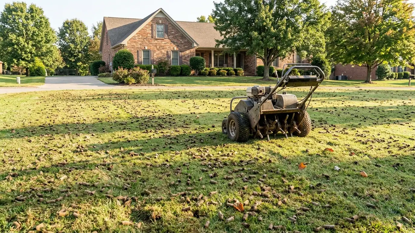 Core Aeration in Nashville and Middle Tennessee