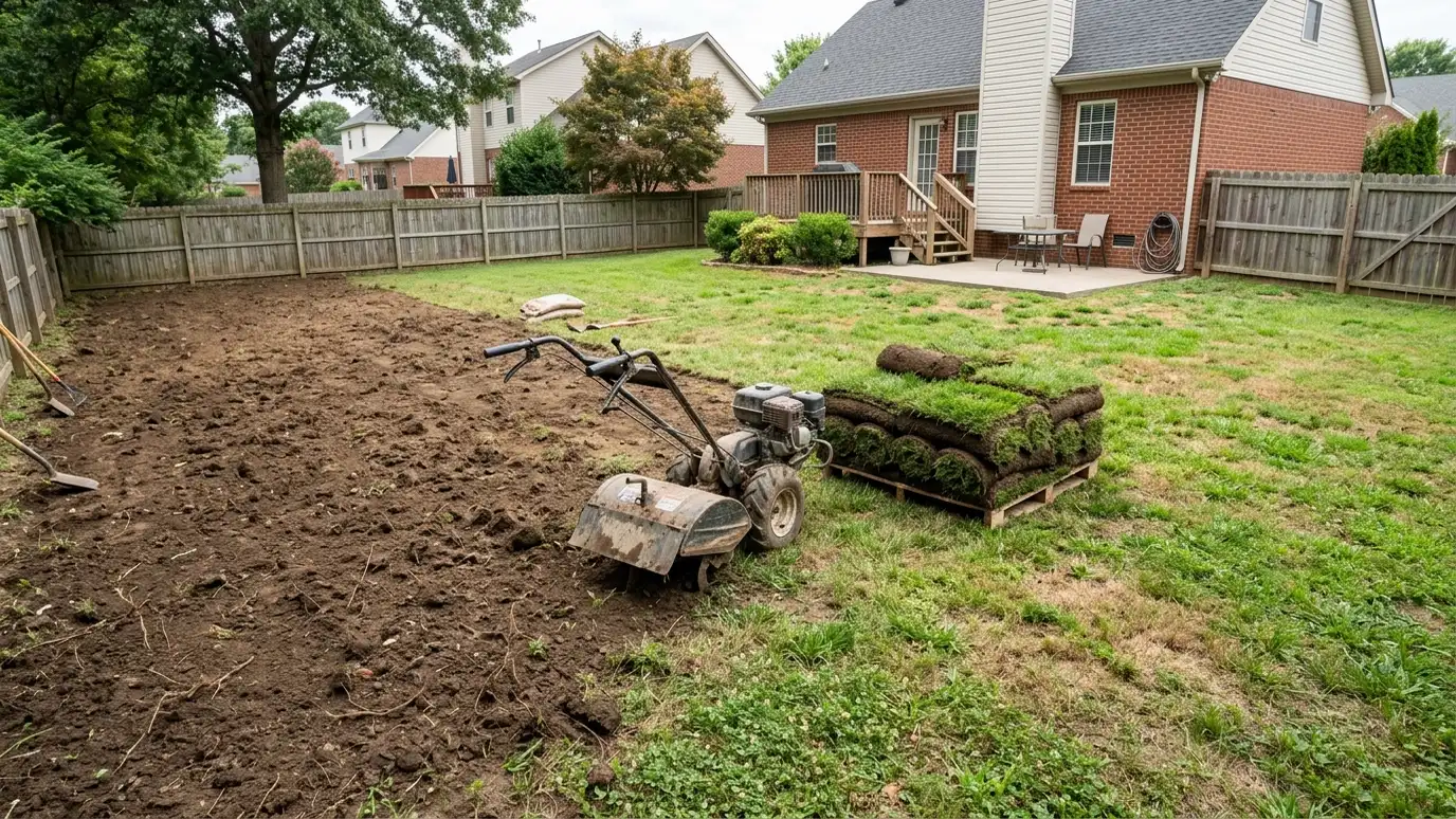 Lawn Renovation and Rebuilds in Nashville and Middle Tennessee