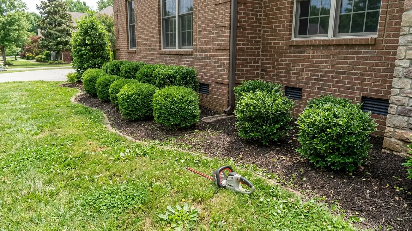 Shrub Trimming and Pruning | Music City Lawn Service Shrub Trimming and Pruning in Nashville and Middle Tennessee